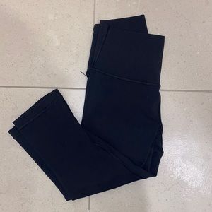 Lululemon Wunder Under High Rise Crop Leggings